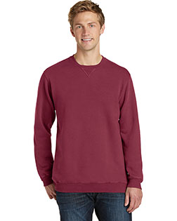 Port & Company PC098 Men Pigment-Dyed Crewneck Sweatshirt at GotApparel