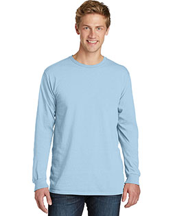 Port & Company PC099LS Men Pigment-Dyed Long-Sleeve Tee. at GotApparel