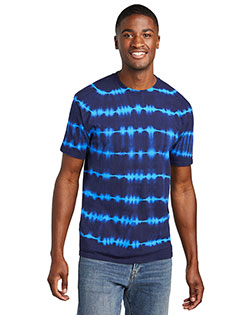 Port & Company ®  Allover Stripe Tie-Dye Tee PC142 at GotApparel