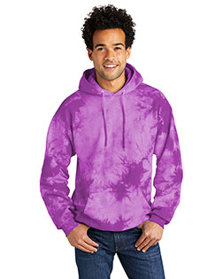 Port & Company Crystal Tie-Dye Pullover Hoodie PC144 at GotApparel