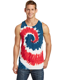 Port & Company PC147TT Mens Tie-Dye Tank Top at GotApparel