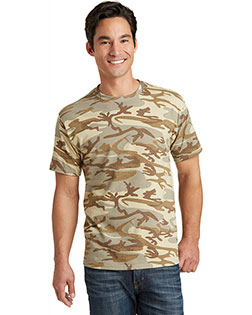 Port & Company PC54C Adult Core Cotton Camo Tee at GotApparel