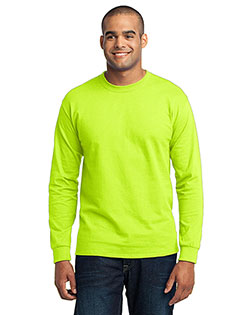 Port & Company PC55LS Men Long-Sleeve 50/50 Cotton/Poly T-Shirt at GotApparel