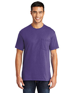 Port & Company PC55PT Men Tall 50/50 Cotton/Poly T-Shirt With Pocket at GotApparel