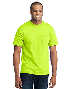 Port & Company PC55PT Men Tall 50/50 Cotton/Poly T-Shirt With Pocket at GotApparel