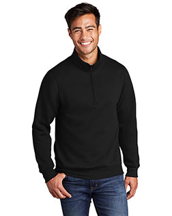 Port & Company PC78Q Women <sup> ®</Sup> Core Fleece 1/4-Zip Pullover Sweatshirt at GotApparel