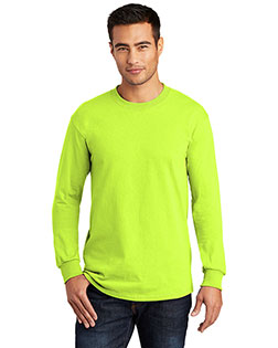 Port & Company USA100LS Men Long-Sleeve All American Tee at GotApparel
