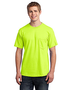 Port & Company USA100P Men All American Tee With Pocket at GotApparel