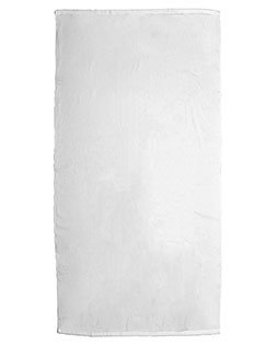 Pro Towels BT20 Platinum Collection 35x70 White Beach Towel at GotApparel