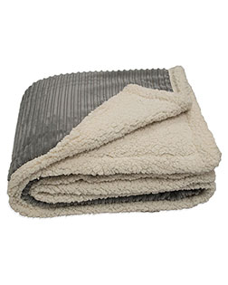 Pro Towels CORD 50x60 CORDuroy Lambswool Throw Blanket at GotApparel