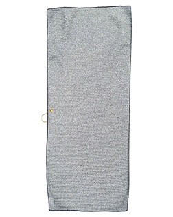 Pro Towels MW40CG  Large Microfiber Waffle Golf Towel Brass Grommet & Hook at GotApparel