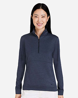 Puma Golf 535516 Ladies' Cloudspun Rockaway Quarter-Zip at GotApparel