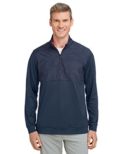 Puma Golf 537472  Men's Volition Camo Cover Quarter-Zip at GotApparel