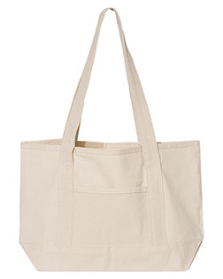 Q-Tees Q125800  20L Small Deluxe Tote at GotApparel