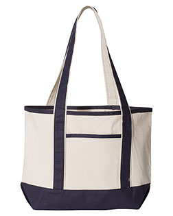 Q-Tees Q125800 20L Small Deluxe Tote at GotApparel