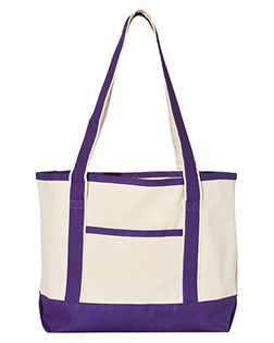 Q-Tees Q125800 20L Small Deluxe Tote at GotApparel