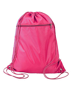 Q-Tees Q135200 Polyester Cinchpack at GotApparel