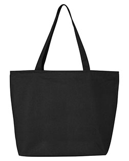 Q-Tees Q611 25L Zippered Tote at GotApparel