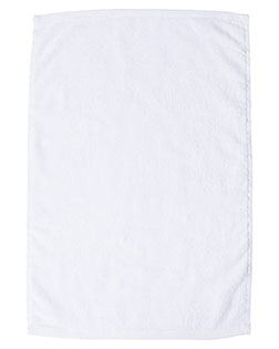 Q-Tees T300  Deluxe Hemmed Hand Towel at GotApparel