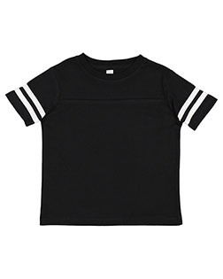 Rabbit Skins 3037 Toddlers Fine Jersey Football Tee at GotApparel