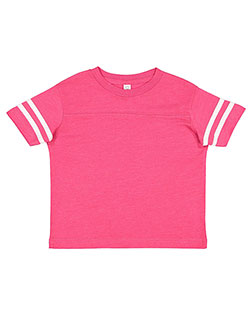 Rabbit Skins 3037 Toddlers Fine Jersey Football Tee at GotApparel