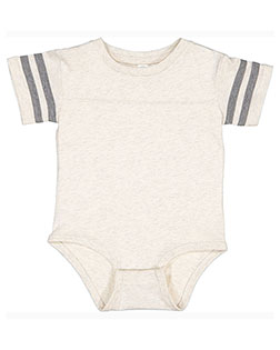 Rabbit Skins 4437 infants Football Bodysuit at GotApparel