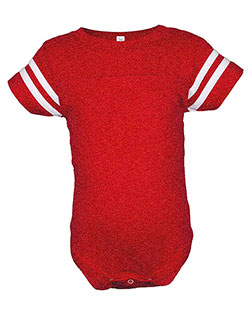 Rabbit Skins 4437 Toddler Fine Jersey Football Bodysuit at GotApparel