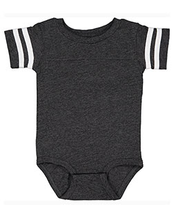 Rabbit Skins 4437 Toddler Fine Jersey Football Bodysuit at GotApparel