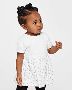 Rabbit Skins 5330RS Infant Fine Jersey Dress at GotApparel