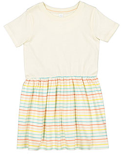 Rabbit Skins 5333 Toddler Fine Jersey Dress at GotApparel