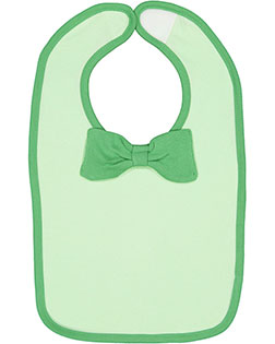 Rabbit Skins R1002 Infant 5.5 oz Baby Rib Bow Tie Bib at GotApparel