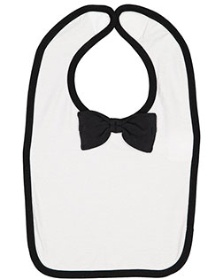Rabbit Skins R1002 Infant 5.5 oz Baby Rib Bow Tie Bib at GotApparel