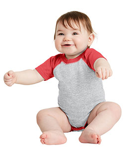 Rabbit Skins RS4430 Infant Baseball Fine Jersey Bodysuit at GotApparel