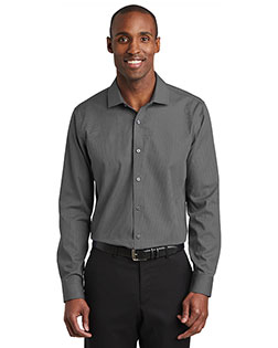 Red House RH390 Men 4 oz Slim Fit Nailhead Non-Iron Shirt at GotApparel