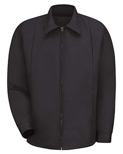 Red Kap JT50L Men Perma-Lined Panel Jacket Long Sizes at GotApparel