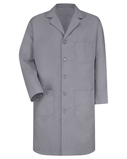 Red Kap KP14EXT Men Button Front Lab Coat Extended Sizes at GotApparel