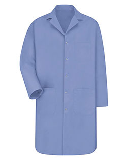 Red Kap KP18 Men Gripper Front Lab Coat at GotApparel
