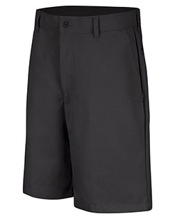 Red Kap PT26 Men Plain Front Shorts at GotApparel