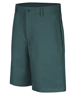 Red Kap PT26 Men Plain Front Shorts at GotApparel