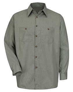 Red Kap SP10 Premium Long Sleeve Work Shirt at GotApparel