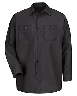 Red Kap SP14 Industrial Long Sleeve Work Shirt at GotApparel