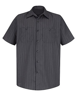 Red Kap SP20L Premium Short Sleeve Work Shirt Long Sizes at GotApparel