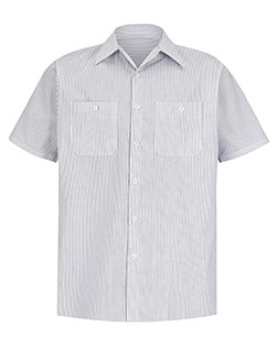 Red Kap SP20L Premium Short Sleeve Work Shirt Long Sizes at GotApparel
