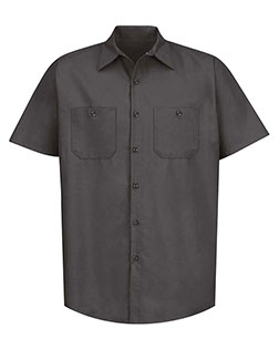 Red Kap SP24L Short Sleeve Work Shirt Long Size at GotApparel