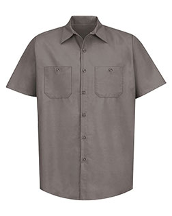 Red Kap SP24L Short Sleeve Work Shirt Long Size at GotApparel