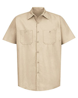 Red Kap SP24L  Short Sleeve Work Shirt Long Size at GotApparel