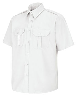 Red Kap SP66L Men Short Sleeve Security Shirt Long Sizes at GotApparel