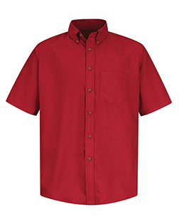 Red Kap SP80  Poplin Short Sleeve Dress Shirt at GotApparel