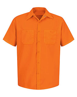 Red Kap SS24  Enhanced Visibility Short Sleeve Work Shirt at GotApparel
