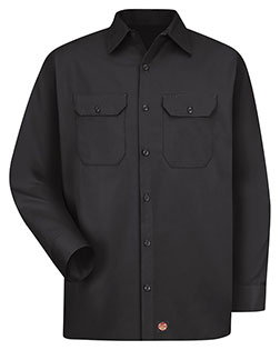Red Kap ST52 Utility Long Sleeve Work Shirt at GotApparel